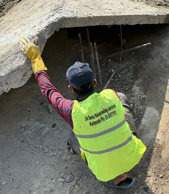construction work ongoing